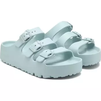 Платформенные сандалии Birkenstock Florida Platform Essentials с подошвой EVA, surf green