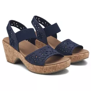 Платформенные сандалии Bryson beach bliss от Skechers, navy