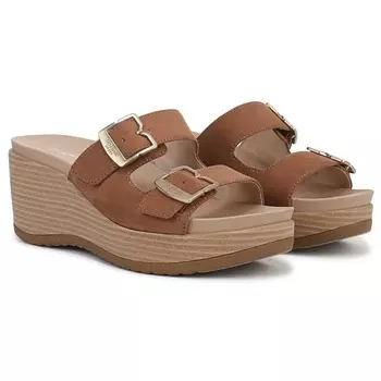 Платформенные сандалии Cali breeze от Dr. Scholl'S, honey brown fabric