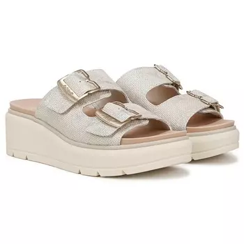 Платформенные сандалии Dr. Scholl'S Nice Day Max OG, off white faux leather