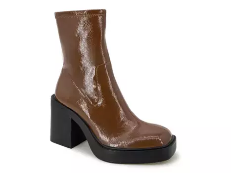 Платформенные сапоги Kenneth Cole New York, Chocolate Brown Patent