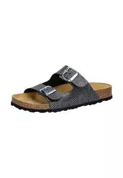 Платиновые мюли Bioline Lico, черный