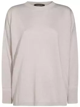 Платиновый свитер Fabiana Filippi, серый