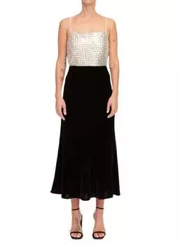 Платиновый топ Asa в серебре Rhode, серебряный