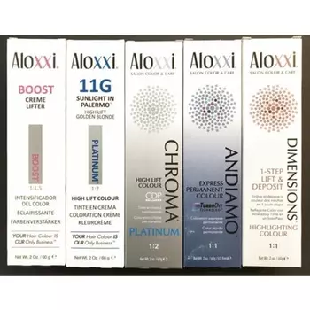 Platinum Dimensions Andiamo Boost Creme краска для волос, 2 унции, Aloxxi