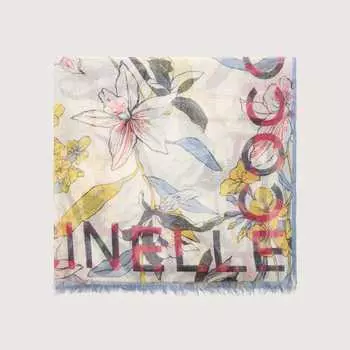Платок Coccinelle Jardin De Flores, цвет Multi Blanco