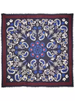 Платок Forest с принтом La DoubleJ, синий