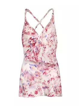 Платок-фуляр с открытой спиной Marina Moscone, мультиколор