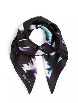 Платок KARL LAGERFELD JEANS, черный