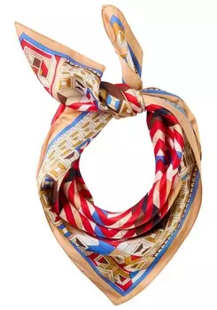 Платок LAURA SCOTT, цвет Brown/Light brown