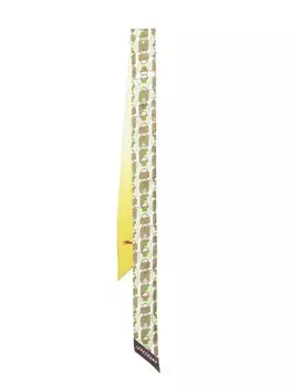 Платок Origami Le Pliage Longchamp, зеленый