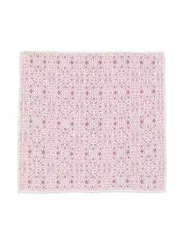 Платок-паше с принтом Eleventy, фиолетовый