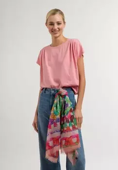 Платок PATCHWORK FRAAS, цвет apricot meliert