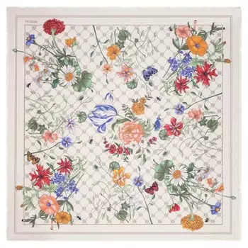 Платок Roeckl Glowing Bouquet, бежевый