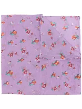 Платок с цветочным принтом Amir Slama, фиолетовый