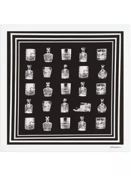 Платок с принтом Dolce & Gabbana, черный