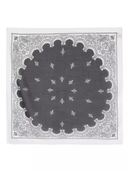 Платок с принтом пейсли Destin, черный