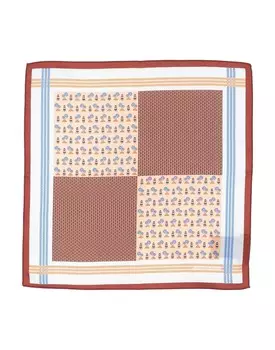 Платок Zegna, коричневый