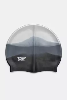 Плавательная шапочка Aqua Speed, серый