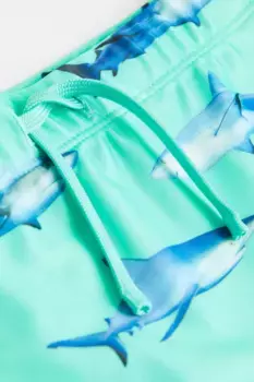 Плавательные боксеры H&M, зеленый