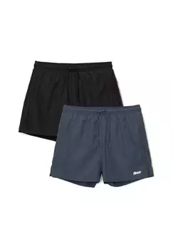 Плавательные шорты 2 PACK PULL&BEAR, синий