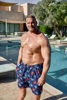 Плавательные шорты BadRhino Big & Tall, синий