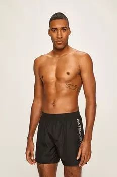 Плавательные шорты EA7 Emporio Armani, черный