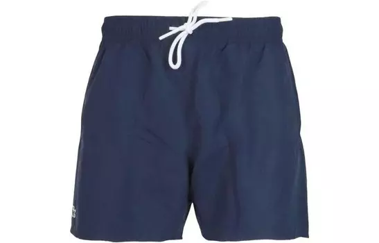 Плавательные шорты мужские синие Lacoste, синий