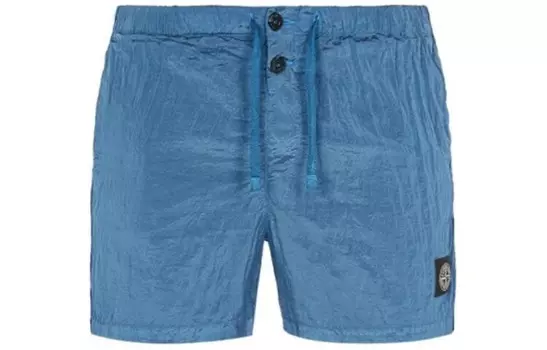 Плавательные шорты мужские синие Stone Island, синий