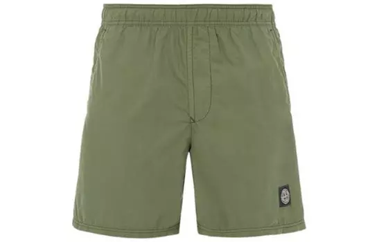 Плавательные шорты мужские зеленые Stone Island, зеленый