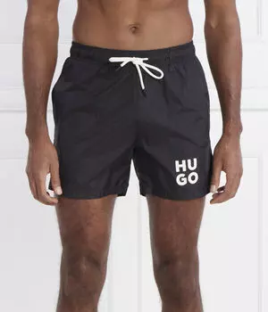 Плавательные шорты Паол Regular fit Hugo Bodywear, черный