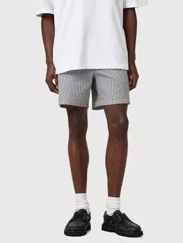 Плавательные шорты с логотипом надзирателя AllSaints, синий/разноцветный