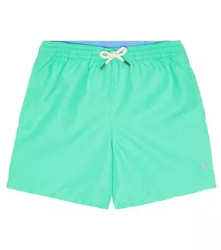 Плавательные шорты с логотипом Polo Ralph Lauren, зеленый