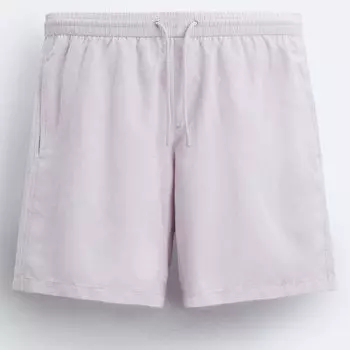 Плавательные шорты Zara Long Swimming, светло-сиреневый