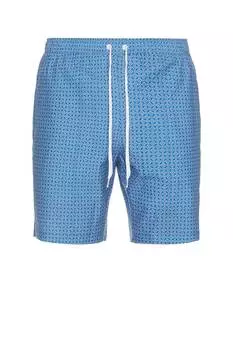 Плавательные трунки Rhone 7.5" r&r, sapphire blue micro geo