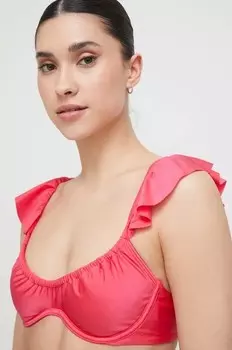 Плавательный бюстгальтер Abercrombie & Fitch, розовый