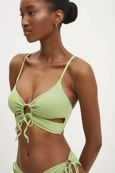 Плавательный бюстгальтер Answear Lab, зеленый