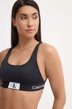 Плавательный бюстгальтер Calvin Klein, черный