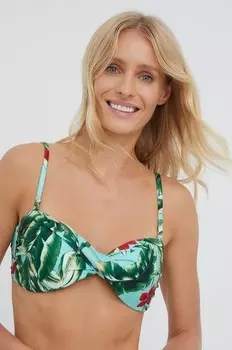 Плавательный бюстгальтер Superdry, бирюзовый