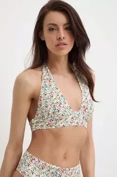 Плавательный бюстгальтер Tommy Hilfiger, бежевый