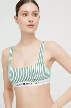 Плавательный бюстгальтер Tommy Hilfiger, зеленый