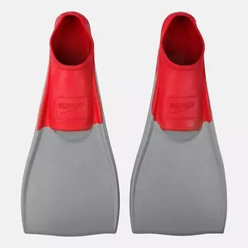 Плавающие ласты с длинными лопастями Speedo, серый