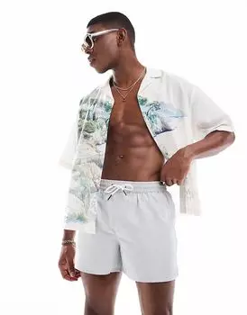 Плавки Aray простые серые