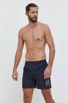 Плавки Armani Exchange, темно-синий