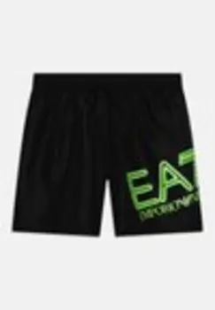 Плавки BEACHWEAR OVERSIZE LOGO Ea7 Emporio Armani, черный