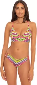 Плавки BECCA Farah Sarah Reversible Hipster Bottoms, разноцветный