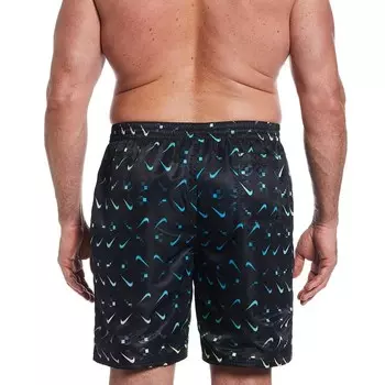 Плавки Big & Tall Nike 9 с эффектом омбре Digi Swoosh, цвет Racer Blue