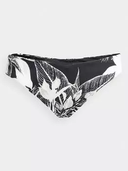 Плавки бикини 4F, черный/белый