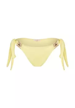 Плавки бикини AMOUR TIE SIDE BRAZILIAN Moda Minx, желтый