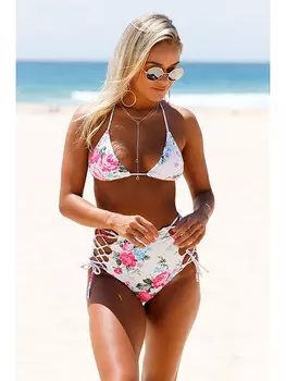 Плавки бикини Angelsin Bikini-Hose, цвет Wei/Pink